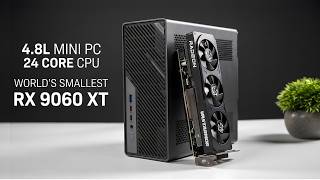 Обложка видео: This 4.8L Mini PC Has a Low Profile RX 9060 XT!